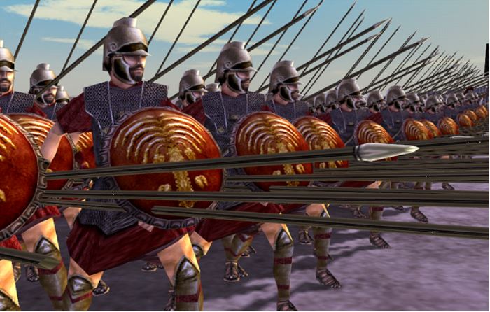 Fourfold defense system of ancient india