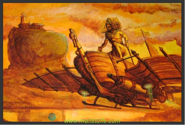 Pushpaka Vimanas-The first flying airplane on earth