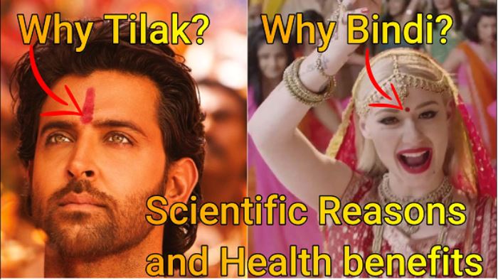 Why Bindi or Tilak on Head. Scientific Reasons and Health benefits