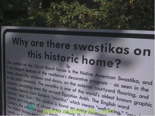 Swastika in american government buildings and historical monuments